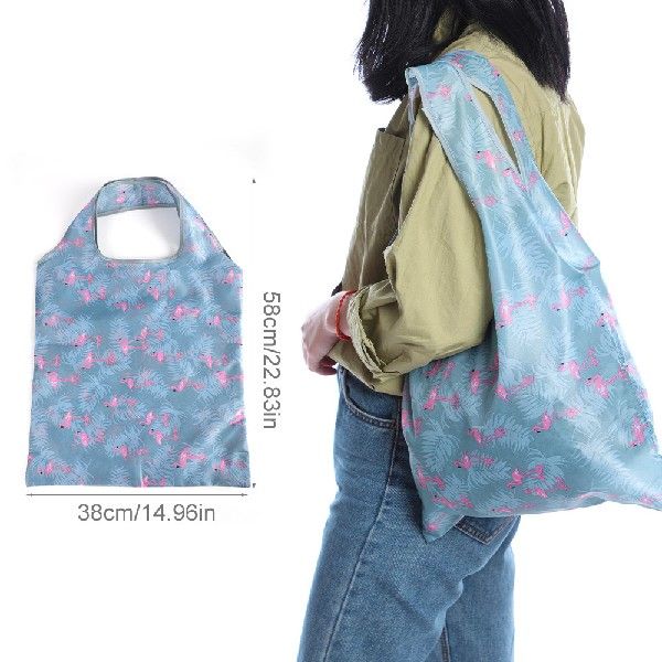 推荐1PC Foldable Shopping Bags for Groceries Recyclable Groc - 图1