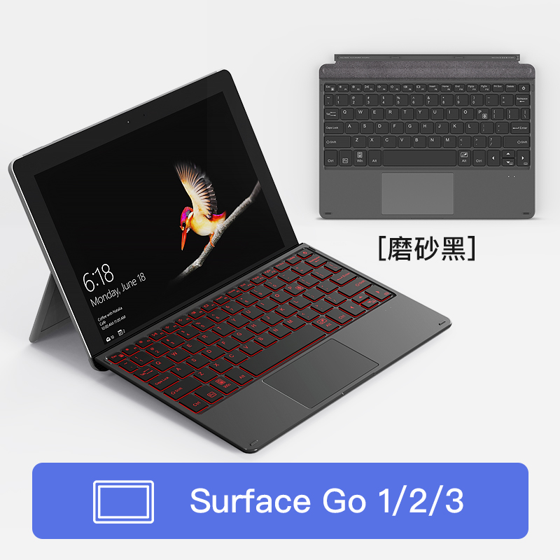 surface键盘pro9/8/X/7/6/5/4适用go1/2/3微软surfaceProx磁吸键-图0