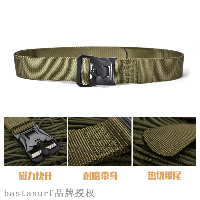 推荐Nylon belt canvas belt outdoor Cobra military training b - 图1