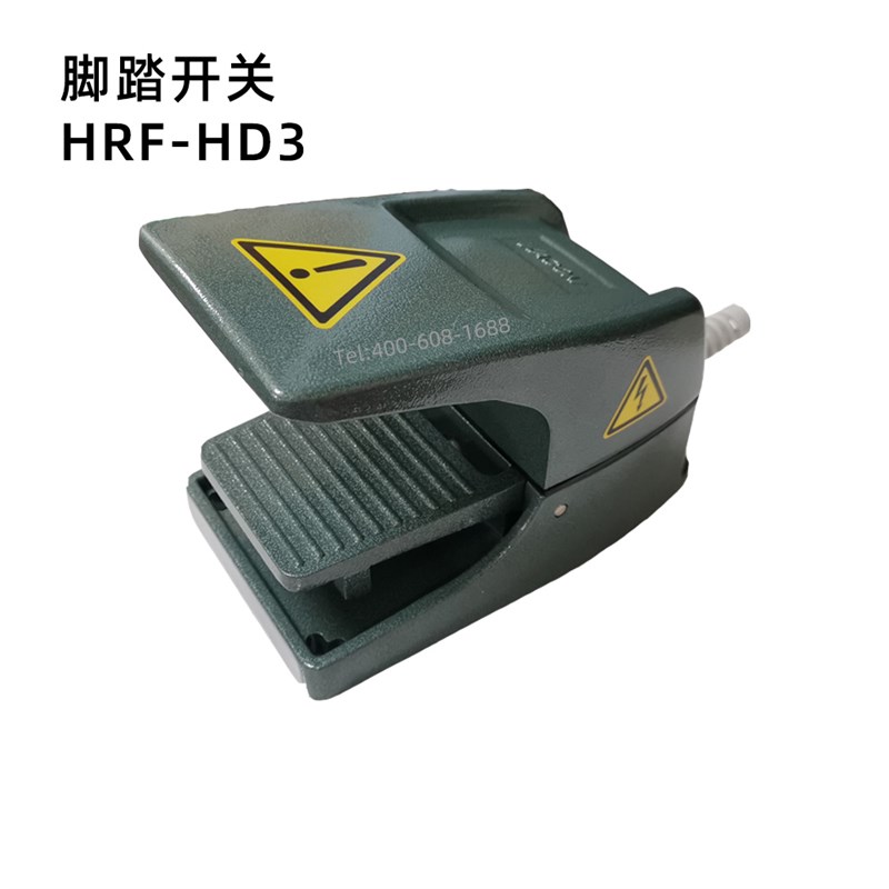 新品韩国KACON脚踏开关HRF-HD3N顶部防护重型铝合金HRF-HD3 - 图1