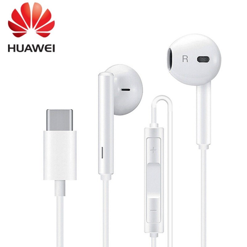 新品Original HUAWEI CM33 earphones Eerbuds USB TYPE C  Mic - 图0