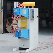 Factory Straight Battalion Small Row Welding Machine Pneumatic AC Pulse Row Welding Machine Punch Hole Mesh Plate Woven Mesh Sheet Butt Welding Machine