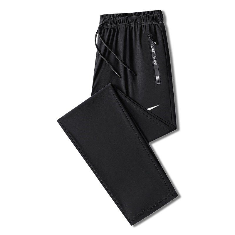 运动冰丝裤男女款夏季薄款速干宽松休闲直筒束脚大码长裤透气新款,淘宝优惠券,粉丝福利购,淘宝优惠卷