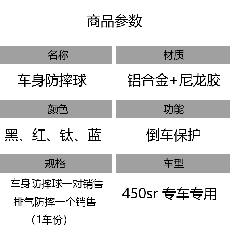 适用春风b22款 450SR防摔球改装车身保险杠防摔胶排气防摔棒防摔-图3