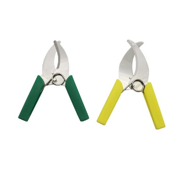 速发Girdling Flat Blade Serrated Ring Cutting Scissors Garde - 图0