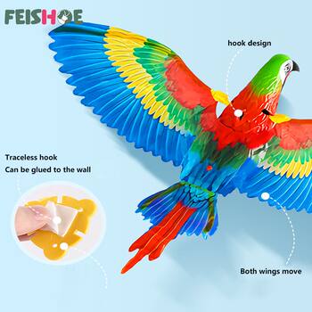 SufaSimulation Bird Interactive Cat Toy Electric Hanging Eag