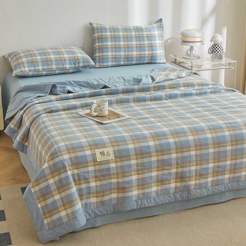 夏季夏凉被新疆全棉花夏天薄被子可机水洗学生宿舍单人儿童空调被,淘宝优惠券,粉丝福利购,淘宝优惠卷