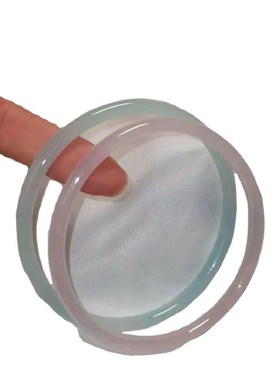 叮当镯 网红爆款紫色干枯玫瑰 玻璃手镯