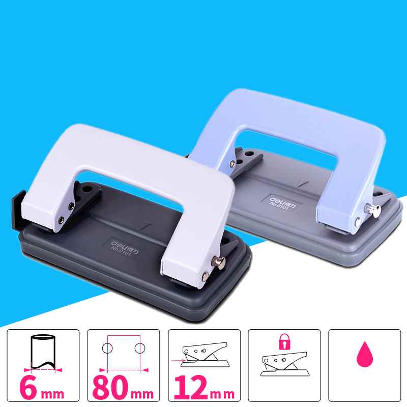 推荐1 PCs School Office Metal Single Hole Puncher Hand Paper - 图0