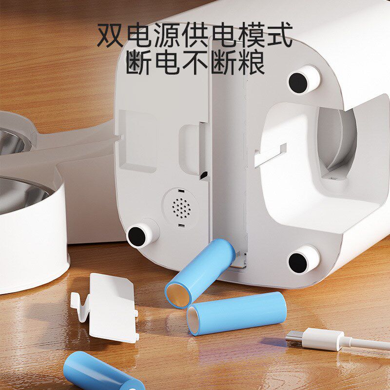 自动喂食器猫咪智能远程控制猫粮B狗粮定时定量猫碗视频监控宠物