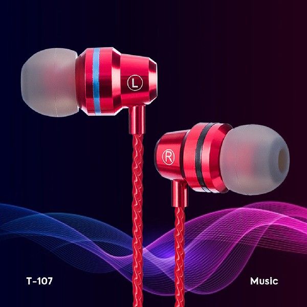 推荐Type-C Port In-ear Super Bass Line Control Earphone Phon-图1