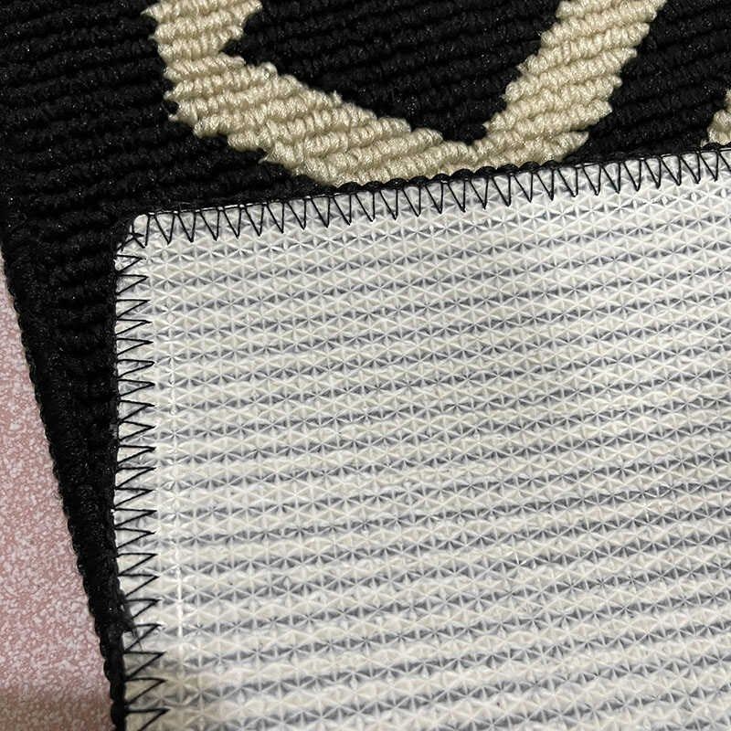 奶油风入户门脚垫进门地垫家用门垫玄关耐脏门口防滑垫可机洗黑白,淘宝优惠券,粉丝福利购,淘宝优惠卷