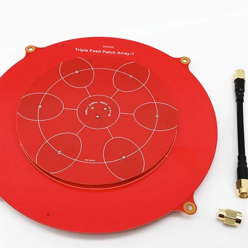 速发150mm Triple Feed Patch 5.8GHz 14dBi Pagoda Array FPV An - 图0