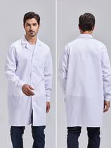 German import white coat with white coat long sleeve doctor autumn winter male and female university students chemistry laboratory medicine W room outpatient thin section