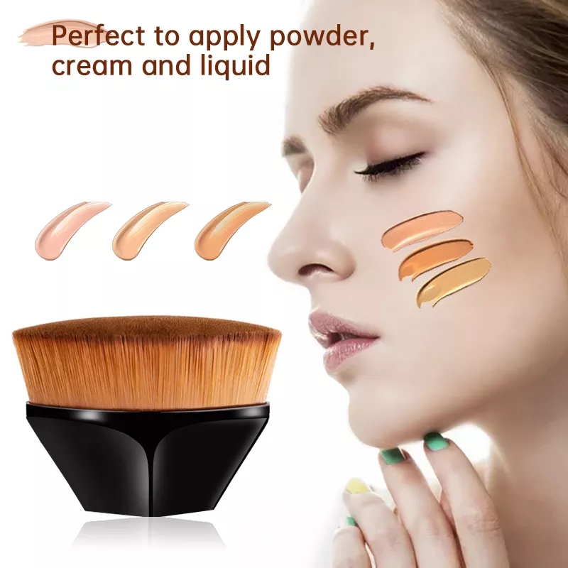 推荐Six Corners Makeup Brush Kabuki Flawless Foundation Brus-图1