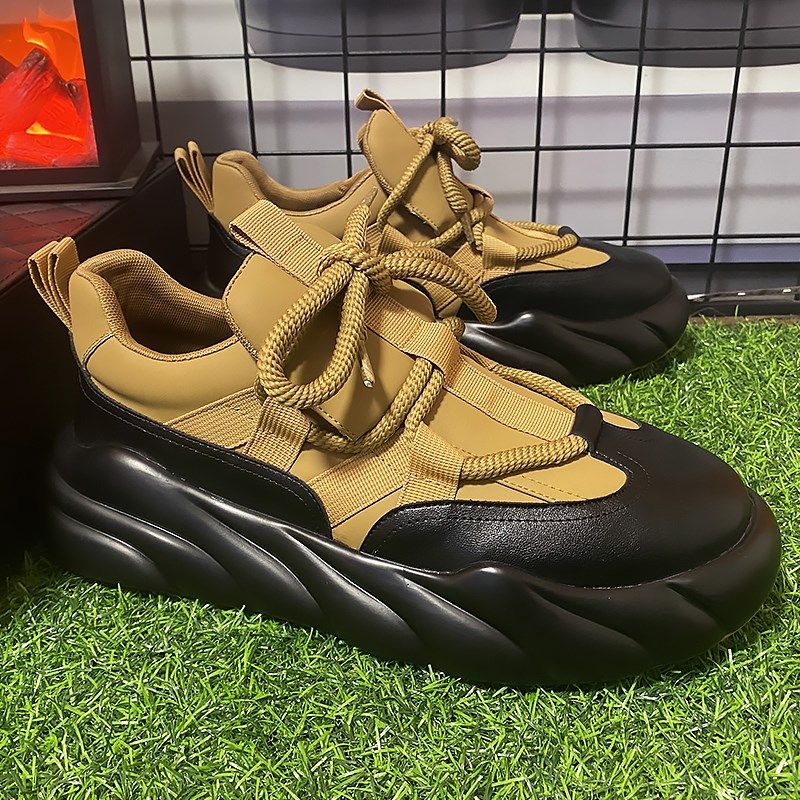 特大码男鞋秋季45大号休闲运动鞋46厚底面包鞋男款47男士老爹鞋48,淘宝优惠券,粉丝福利购,淘宝优惠卷