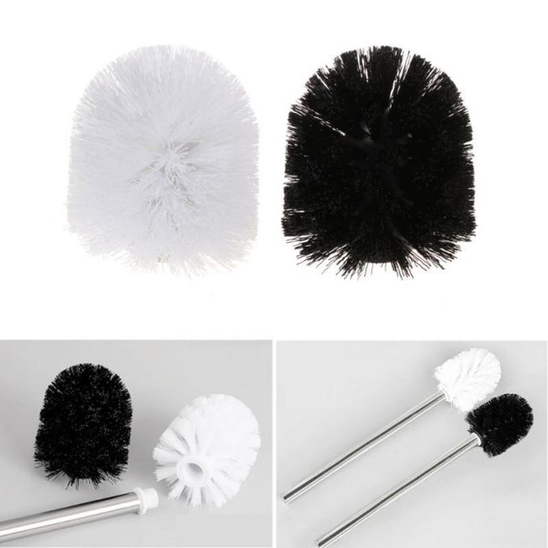 推荐Universal Plastic Toilet Brush Head Replacement White Bl - 图0