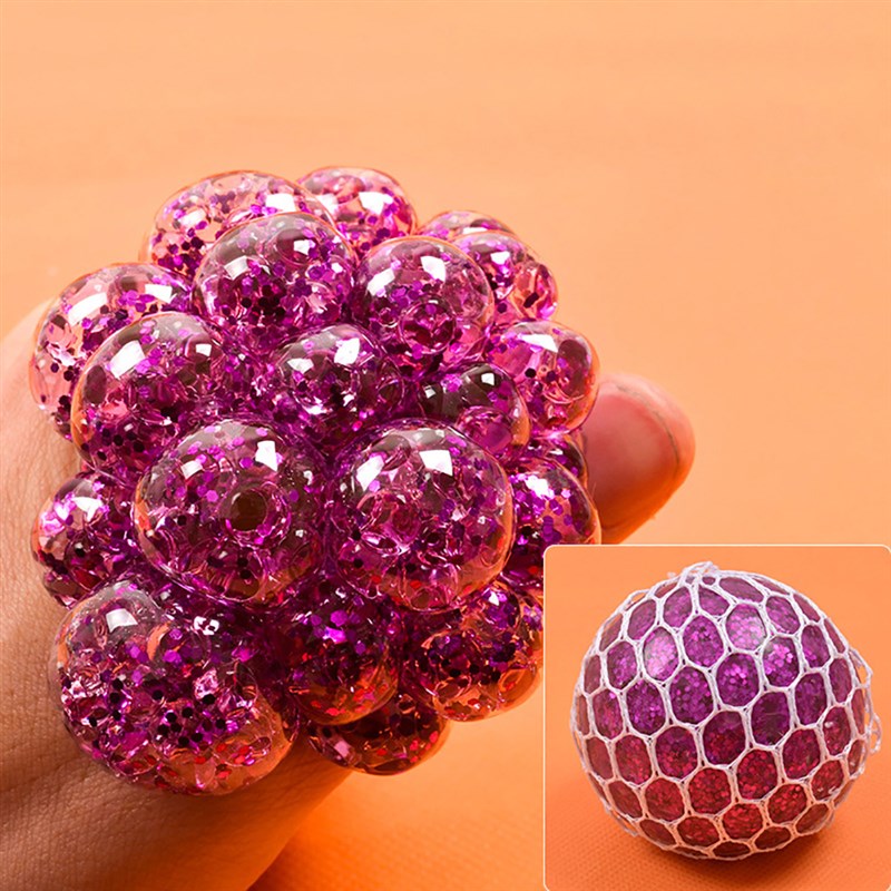 极速Stress Relief Squeeze Grape Balls Relieve Pressure Balls - 图0