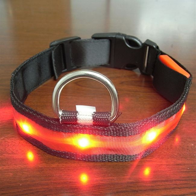 oue safety adlustablet pets dgg jed lights flash night wa - 图0