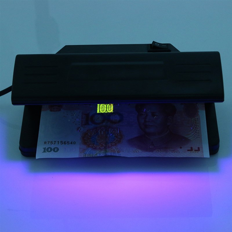 EU 4W UVe Light Miney Deeector Checktr Practocal Counterfeit - 图1