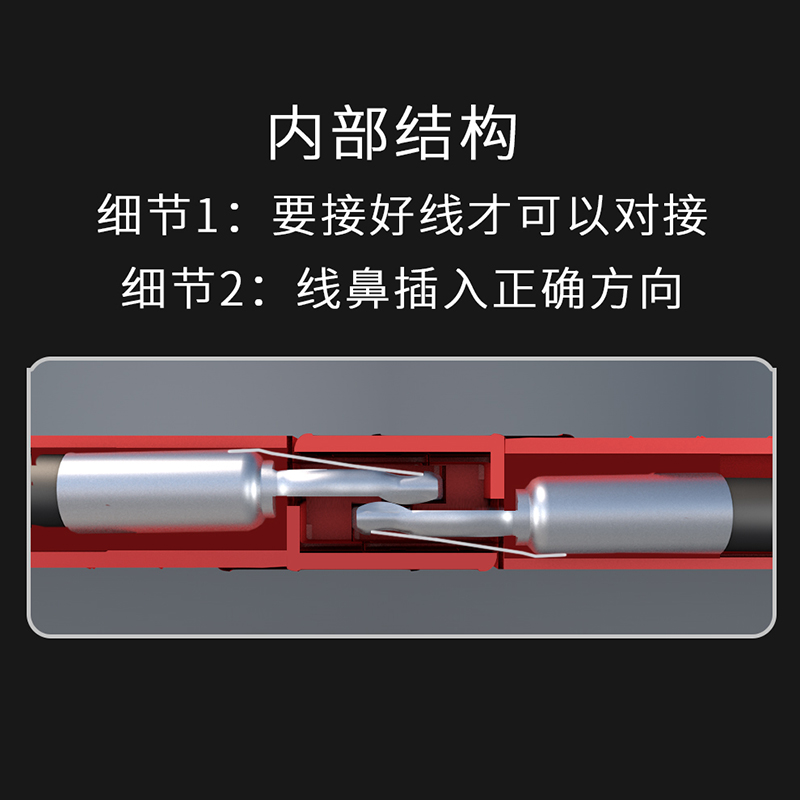 安德森插头电动叉车充电50A/120A175A350A蓄电池电瓶连接器接插件