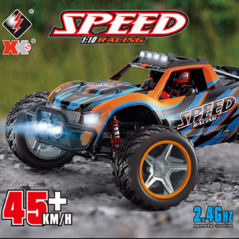 极速WLtoys New 2.4G Racing RC Car 45km/h Metal Chassis 4wd R-图1