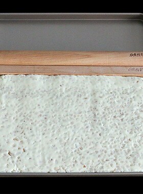 Nougat baking plate mold snowflake crisp nougat cutting baki