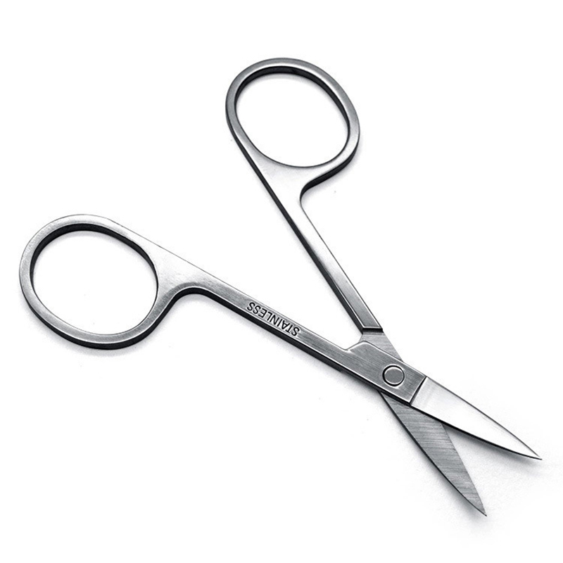 极速Stainless Steel Manicure Scissors Cutter Eyebrow Scissor - 图3