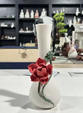 海鲜姿造用品创意花瓶干冰花瓶款式新颖沾花花瓶姿造装饰品高档品