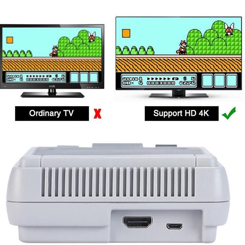 Super SNES Mini HDMI sFamily TV 8 Bit Video Game Console Ret - 图1