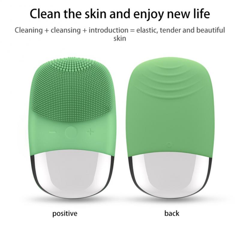 1Pcs ElSctrlc eiiicqa Gel Cleanser Ultrasonic Face Cleanser - 图1