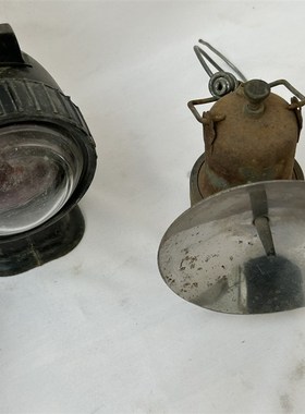 民俗怀旧老物件老式铁路指示灯矿工嘎斯灯矿灯道具火锅店装饰摆件