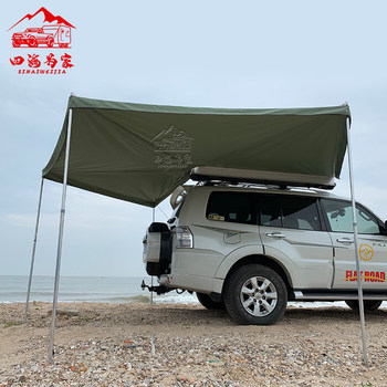 Sufa trailer side tent off-road ຍານພາຫະນະ side awning camping trailer fan-shaped awning car 270 ອົງສາ