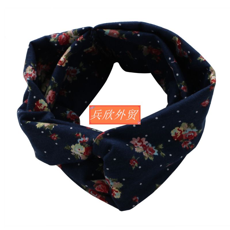 推荐Hair accessories selling tie Headband cross elegant Fema - 图0