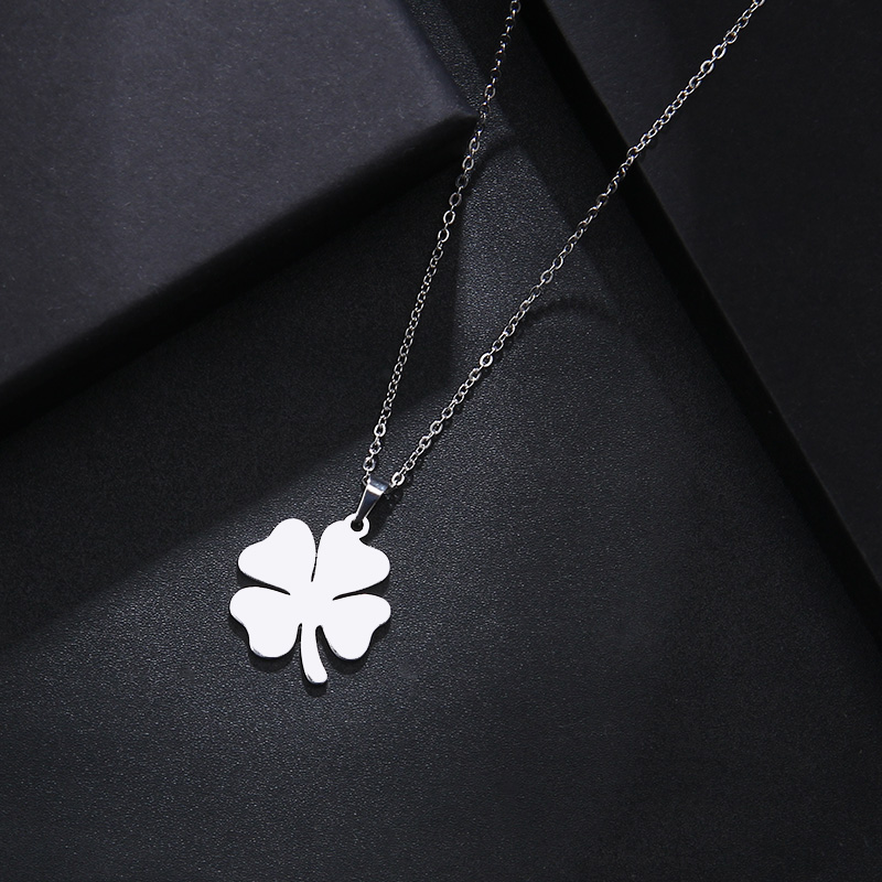 DOTIFI Stainless Steel Necklace For Womer Man LSo'envs Clove - 图3