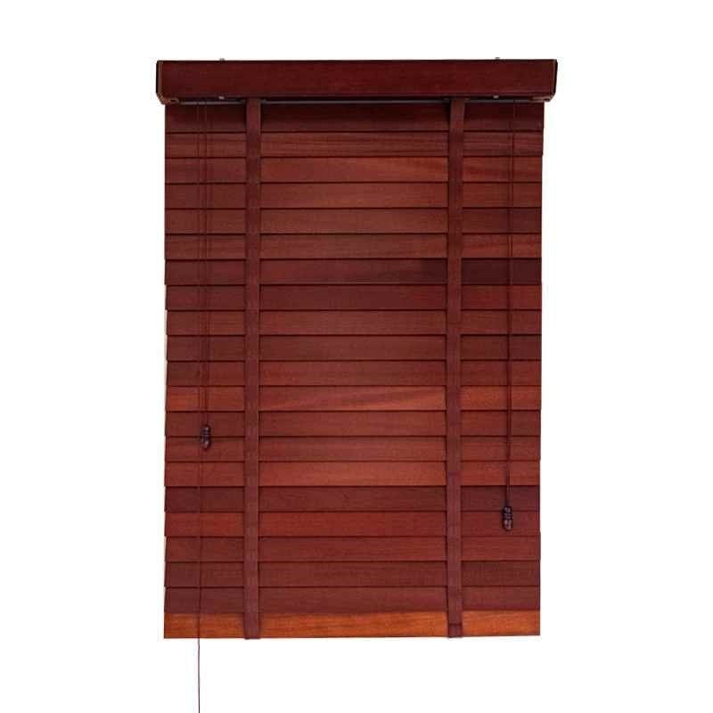 新中式木百叶定制办公室家用百叶窗帘遮光卧室升降实木百叶帘,淘宝优惠券,粉丝福利购,淘宝优惠卷