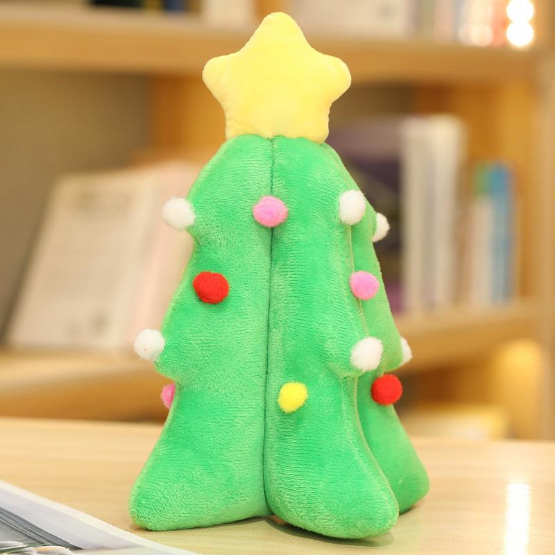 速发Christmas Elk Santa Claus Tree Dolls Pillow Plush Toys M - 图3