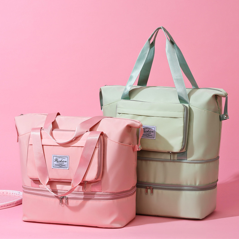 可折叠旅行包女短途手提超大容量健身包轻便待产收纳出差行李袋子,淘宝优惠券,粉丝福利购,淘宝优惠卷