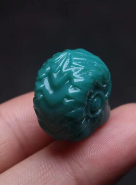 雪巴琉璃果冻料羽毛阿呆印第安顶腰珠隔珠散珠个R性手长串diy配饰