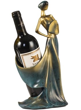 创意红酒架摆件家居客厅酒柜葡萄酒架子装饰品欧式餐边柜桌面酒托