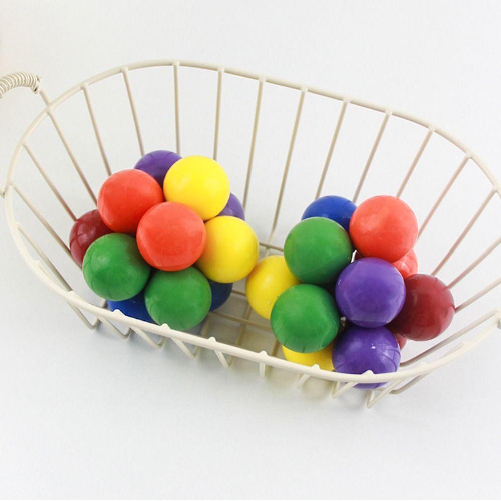 极速Soft Kids Toy Sss Reliever Elastic Colorful Ball - 图1