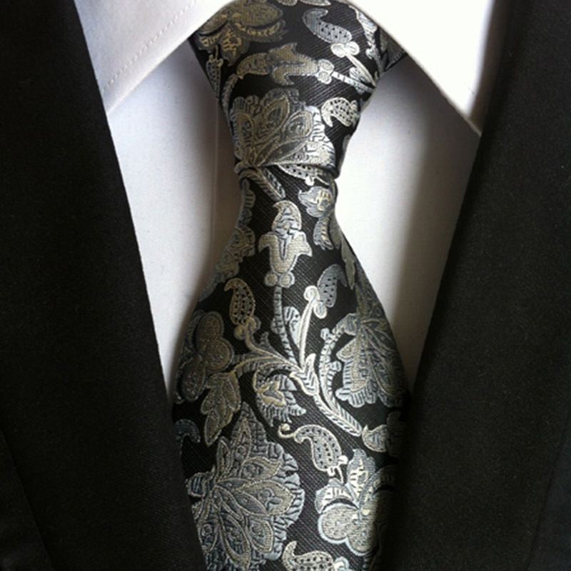 推荐Necktie Tie Classic Silk  Woven JACQUARD Men's Neck Ties - 图3