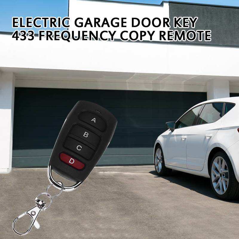 速发2022 New 433MHZ Remote Control 4 Channe Garage Gate Door-图3