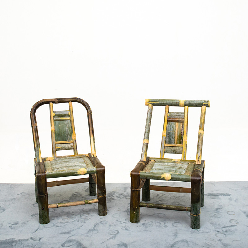 竹椅子靠背椅家用老式竹子椅子手工编织藤椅阳台竹凳子小方凳矮凳,淘宝优惠券,粉丝福利购,淘宝优惠卷