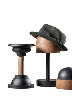 现代简约创意帽子架帽架服装店帽子展示架陈列假人女模特道具摆设