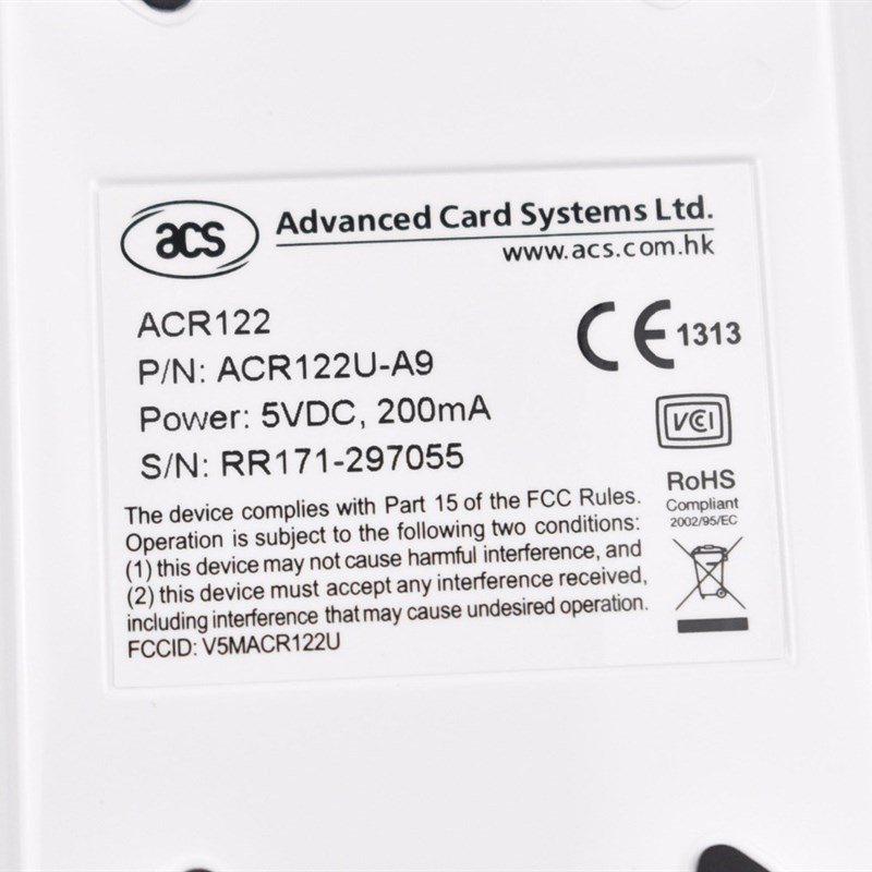 ACR122U USB 13.56mhz NFC Card Reader WritNer Copier Duplicat - 图1