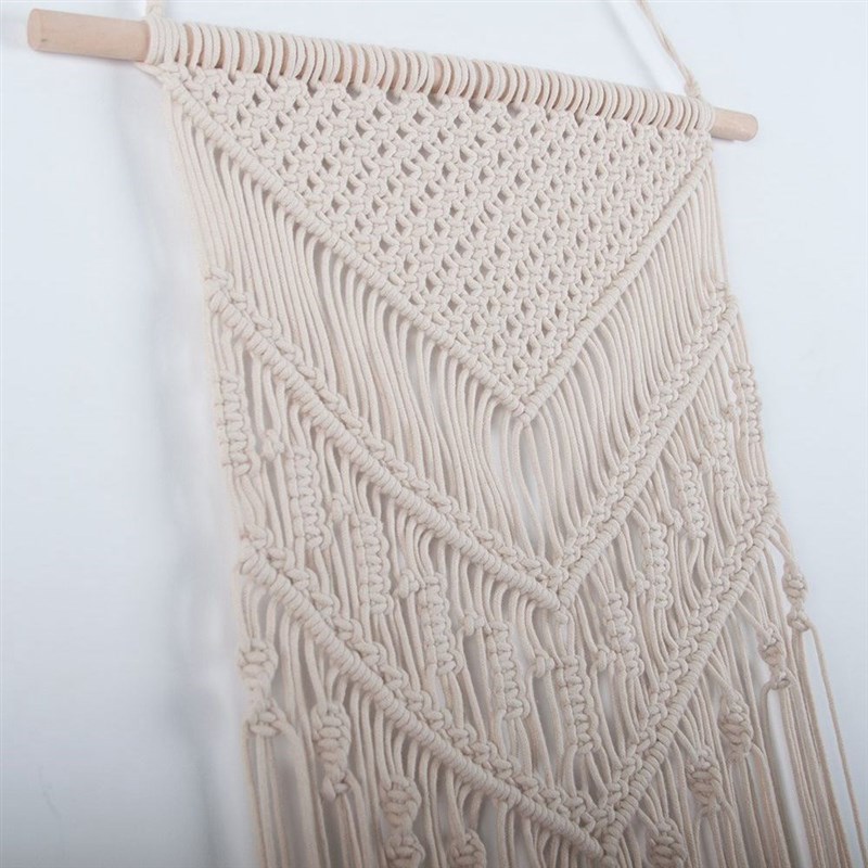 Macrame Woven Wall Hanging Boho Chic Bohemian Home Geometric-图1