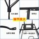 16 20 22 inch folding bicycle rear seat rack mountain bike solid rear rack can carry people bicycle tail rack frame