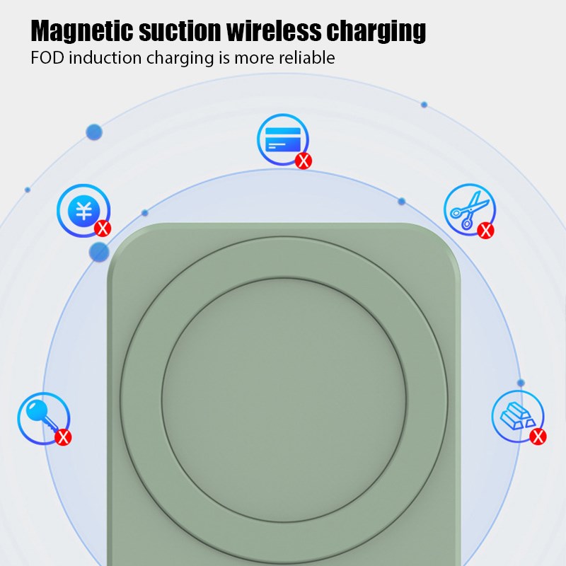 15W Magsafe Car Wireless Charger Airvent Mount Magnet Adsor-图2