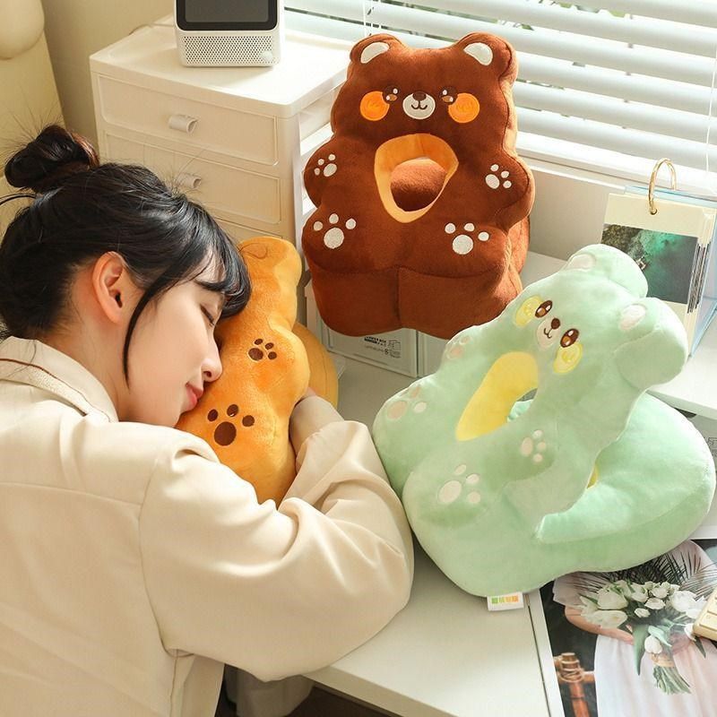 可爱动物午睡枕午休恐龙小学生办公室睡觉加厚便携枕头儿童神新品,淘宝优惠券,粉丝福利购,淘宝优惠卷